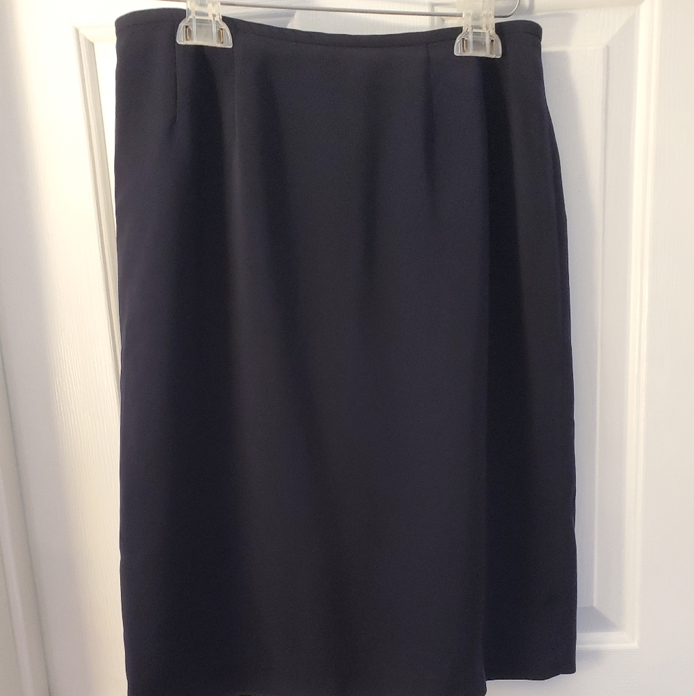 Navy Blue Pencil Skirt Size 2P